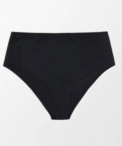 CUPSHE Swimwear UP TO 70% OFF Ana High Waisted Black Plus Size Bikini Bottom