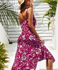 CUPSHE Maia Floral Slip Dress Dresses