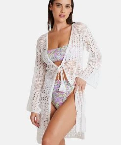 CUPSHE Playa Isabela Crochet Kimono Cover Ups