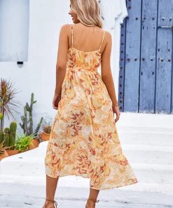 CUPSHE Dresses Milena Loose Waisted Adjustable Straps Slip Dress