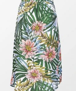 CUPSHE Aliza Floral Tie Front Beach Skirt