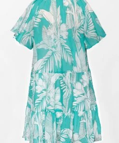 CUPSHE Dresses Ivanna Floral Print Tiered Dress