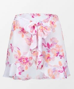 CUPSHE Gisselle Floral Tie Front Beach Skirt