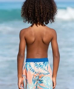CUPSHE Swimwear UP TO 70% OFF Fronds Forever Boys’ Adjustable Volley Shorts