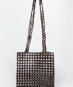 CUPSHE Aurin Braided Brown Shoulder Bag Accs & Clothing