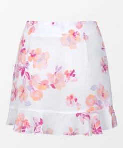 CUPSHE Gisselle Floral Tie Front Beach Skirt