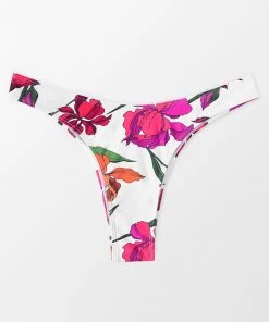CUPSHE Wynter Floral High Cut Bikini Bottom Bikinis