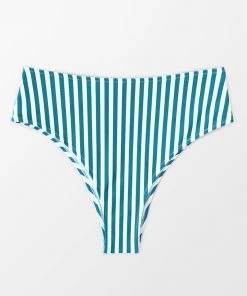 CUPSHE Swimwear UP TO 70% OFF Izabella Striped Bikini Bottom