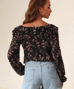 CUPSHE Jakayla Ditsy V-neck Bodysuit