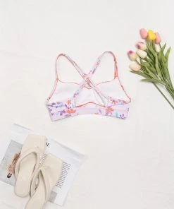 CUPSHE Whimsy Floral Activewear Set