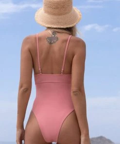 CUPSHE Wild Romance Wrap Tie Cutout One Piece Swimsuit One Pieces