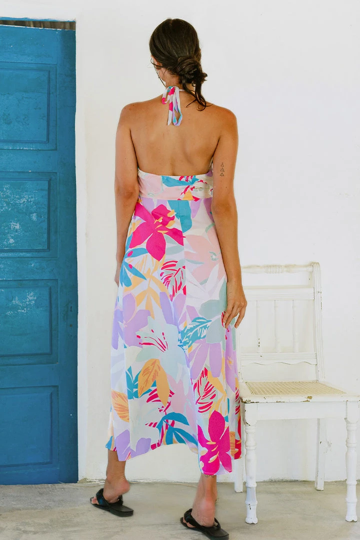 CUPSHE Mckenna Halter Neck A-Shape Dress Dresses