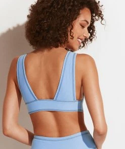 CUPSHE Accs & Clothing Staycation U-neck Tie Dye Sports Bra