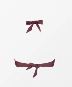 CUPSHE Plus Size Arizona Road Trip Molded Ring Front Halter Bikini Top