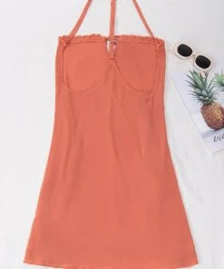 CUPSHE Marisol Square Neck Sleeveless Slip Dress Dresses