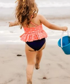 CUPSHE Amalia Crisscross Ruffle Tankini For Toddler Girls And Girls Swimwear UP TO 70% OFF