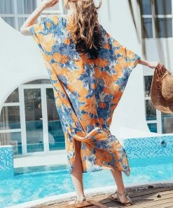 CUPSHE Aquarius V-neck Irregular Hem Cover Up Summer Dresses 2022