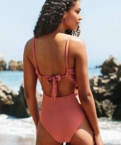CUPSHE Opal O-ring Cut-out One Piece Swimsuit