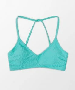 CUPSHE Elaine Criss Cross Tie Back Bikini Top