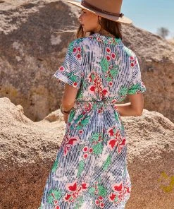 CUPSHE Dresses Charleigh Floral Normal Sleeve Dress