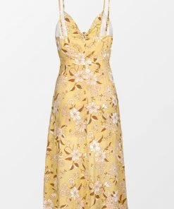 CUPSHE Bryanna Floral Cut Out Tie Dress Dresses