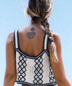 CUPSHE Rosalee Crochet Loose Waisted Top Cover Ups