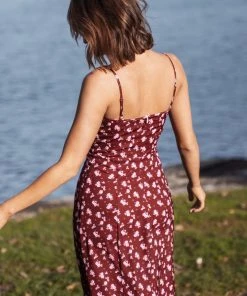 CUPSHE Alvina Thin Straps Drawstring Zipper A-Shape Dress Dresses