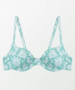 CUPSHE Bikinis Jane Floral Underwire Criss Cross Bikini Top