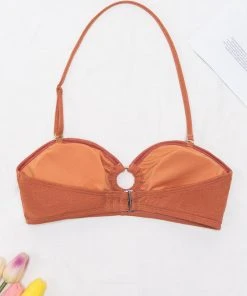 CUPSHE Swimwear BOGO 40% OFF Brook O-ring Halter Bikini Top