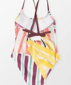 CUPSHE Girls' Cross The Line Cutout One Piece Swimsuit