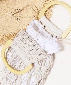 CUPSHE Accs & Clothing Beachwood Braided Satchel Bag