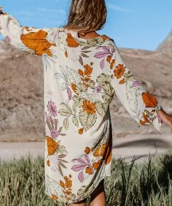 CUPSHE Dresses Oaklyn Floral Buttoned Shirt Dress