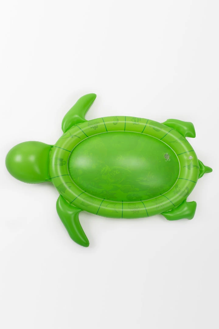 CUPSHE Adventure Cartoon Turtle Water Pat Kids Pool Float Swimming Ring