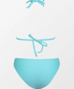 Swimwear UP TO 70% OFF Cupshe Basics Halter Back Tie Top