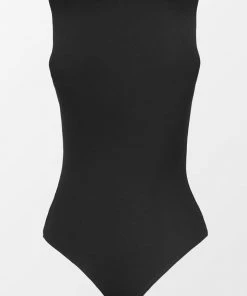 CUPSHE Keely Scalloped Lace Trim Bodysuit