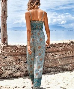 CUPSHE Malai Elastic Waist Boho Jumpsuit Going Out Dresses