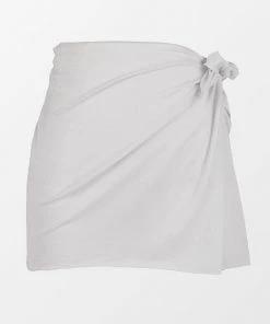 CUPSHE Cover Ups Chelsey Tie Waist Irregular Hem Beach Skirt