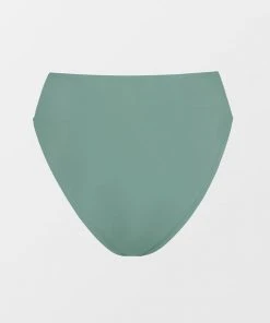 CUPSHE Keep It Cool High Waist Tummy Control Plus Size Bikini Bottom