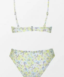 CUPSHE Itsy Ditsy Fixed Triangle And Merrow Edge Cheeky Hipster Set