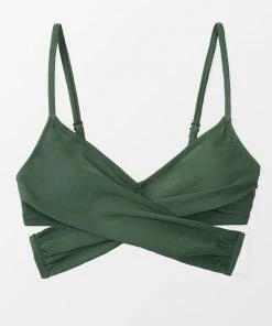 CUPSHE Swimwear BOGO 40% OFF Elliott Wrap Tie Back Bikini Top