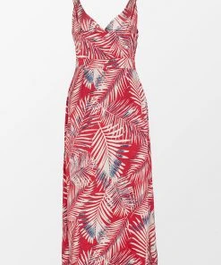 CUPSHE Reagan Tropical Knotted Dress Dresses