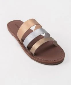 CUPSHE Accs & Clothing Olympia Three Straps Slides