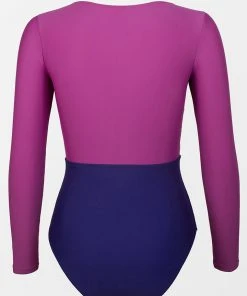 CUPSHE One Pieces Kaylin Color Block Cut Out Long Sleeve One Piece Swimsuit