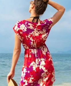 CUPSHE Gianna Floral V-neck Sleeveless Dress Dresses