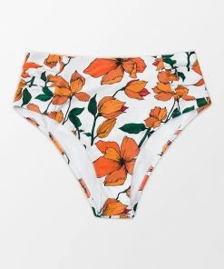 CUPSHE Zoe Floral High Waisted Plus Size Bikini Bottom Swimwear UP TO 70% OFF