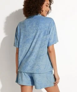 CUPSHE Accs & Clothing Lyanna Shirt Collar Top And Drawstring Pant Set