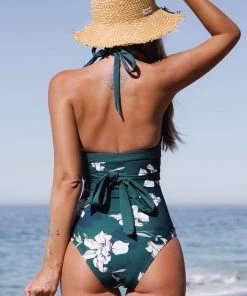 CUPSHE One Pieces Charmed Romance Crossover One Piece Swimsuit