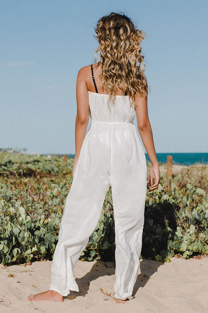 CUPSHE Shangrila Solids Bandeau Jumpsuit Cover Ups Best Sellers