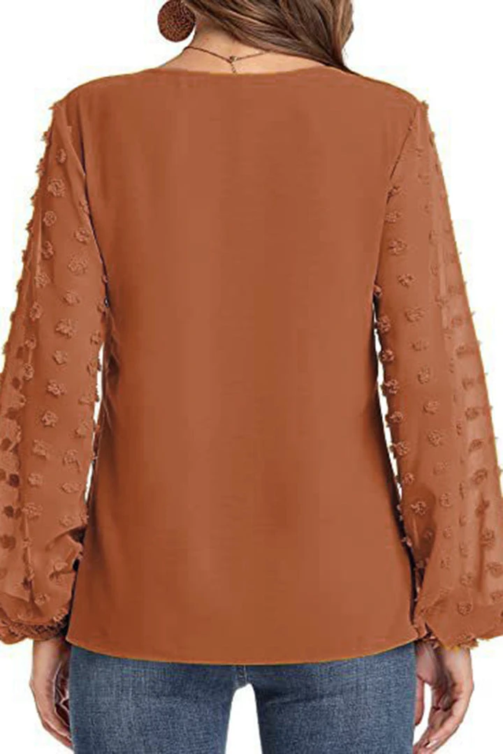 CUPSHE Amalfi Loose Bubble Sleeve Fitted Top Beach Shirts & Tops