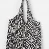 CUPSHE Accs & Clothing Anneliese Cotton Zebra Shoulder Bag